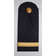 Spalline (paio)  per uniforme di servizio estiva (S.E.B) e ordinaria estiva (O.E.) o uniforme da sera estiva "DINNER" per Aspirante Guardiamarina della Marina Militare Italiana